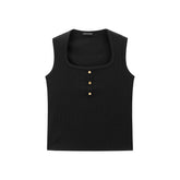 Women's Horseshoe-Neck Slim-Fit Tank Top